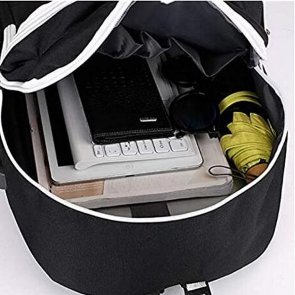 Smile Luminous Backpack & DJ Bracelet School Bag - Picture 4 of 7